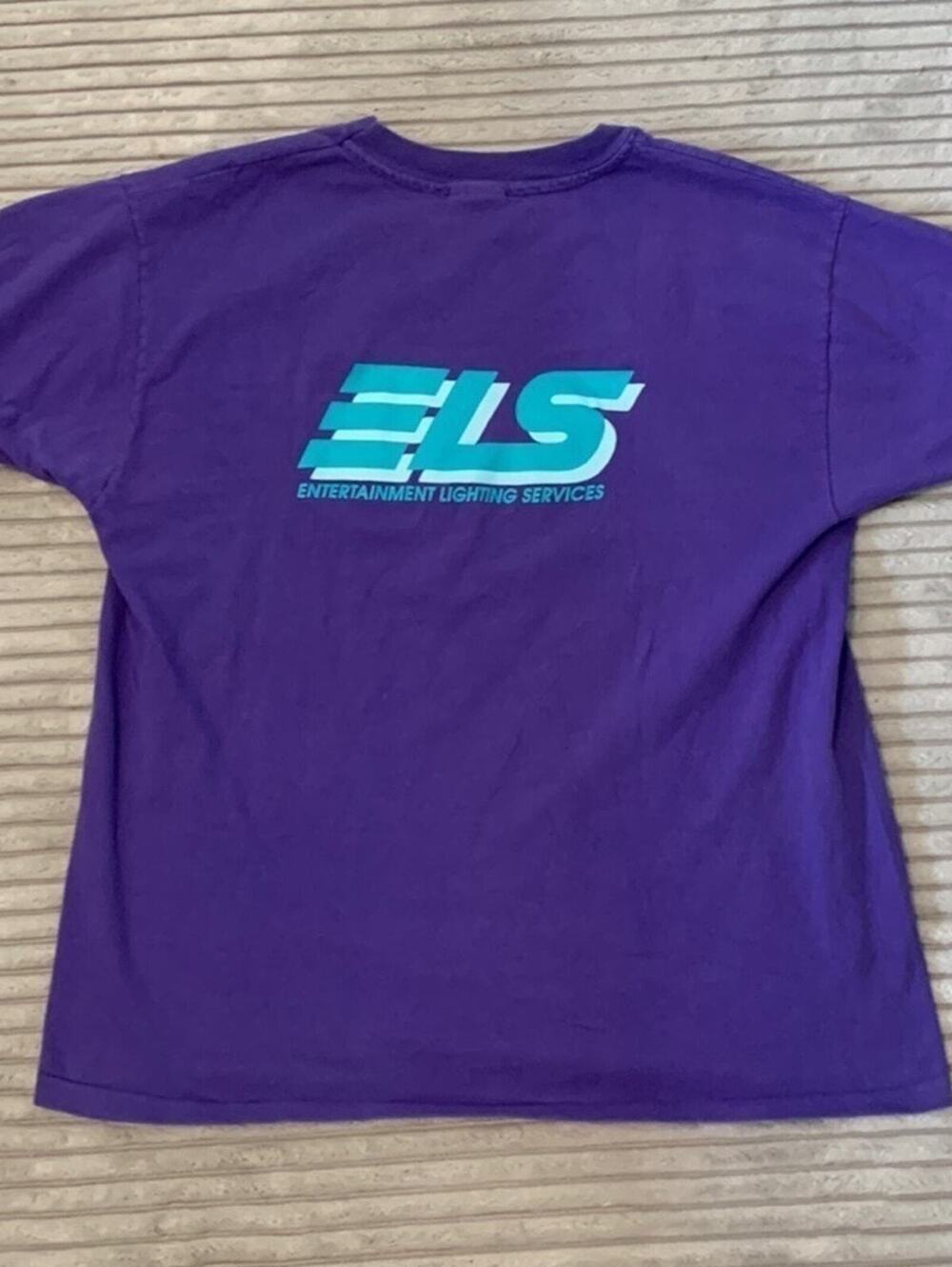 Vintage Entertainment Lighting Services T-Shirt 90s Hollywood Single Stitch XL